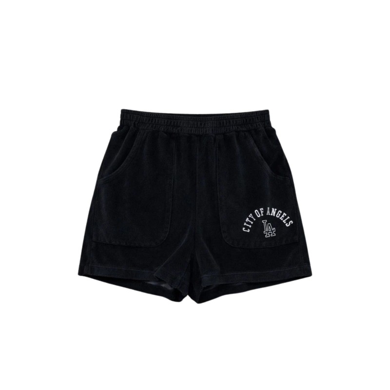 Short éponge femme gris Five taille élastique