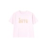 Sweat-shirt rose femme Five imprimé Love
