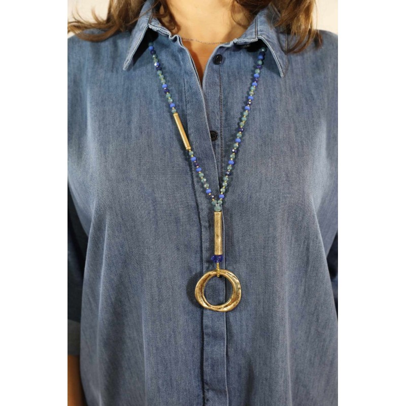 Chemise denim oversize femme Five coton