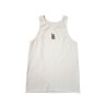 Débardeur blanc femme Five coton broderie