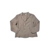 Chemise col retourné en lin marron - ZELINO Femme