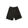 Bermuda en lin noir - ZELINO Femme