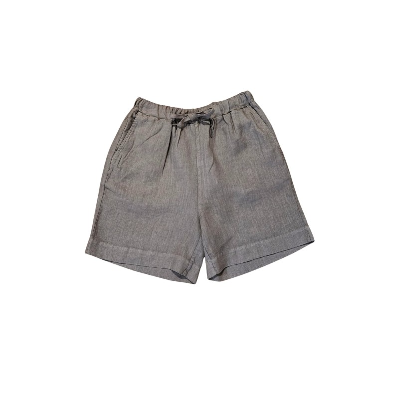 Short en lin marron - ZELINO Femme