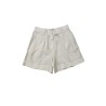 Short en lin crème - ZELINO Femme