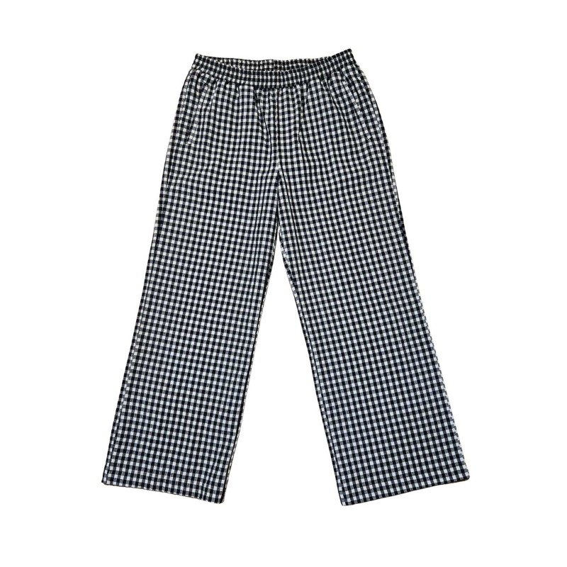 Pantalon Drolatic vichy femme coupe droite tendance