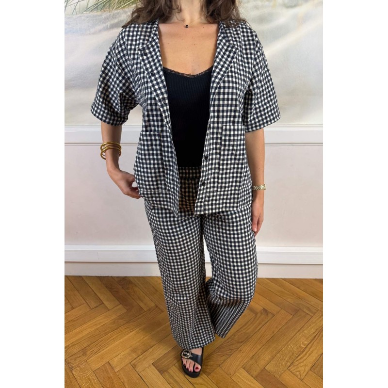 Chemise CASTELLET vichy femme coupe ample tendance