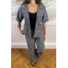 Chemise CASTELLET vichy femme coupe ample tendance