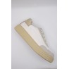 Crickit Maura – baskets gris/blanc femme élégantes