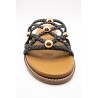 Mules noires femme INUOVO 398007 tendance et confort