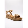 Sandales cuir femme beige A95013 Inuovo
