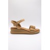 Sandales cuir femme beige A95013 Inuovo