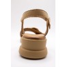 Sandales cuir femme beige A95013 Inuovo
