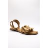 Sandales plates cuivre femme 13009 Inuovo
