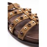 Sandales spartiate taupe femme D51002 Inuovo