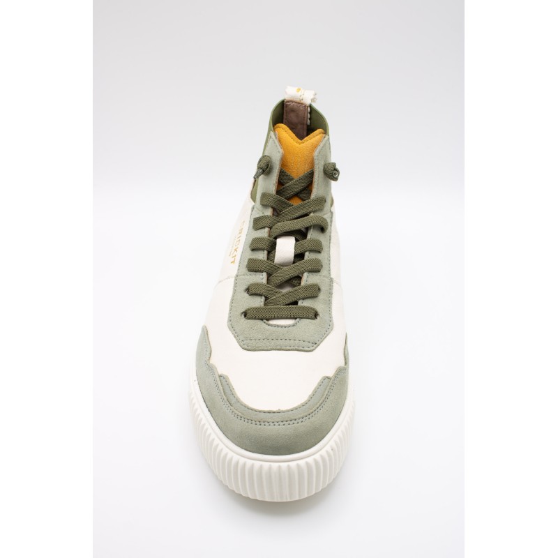 Crickit Olisa – baskets montantes vert et blanc femme