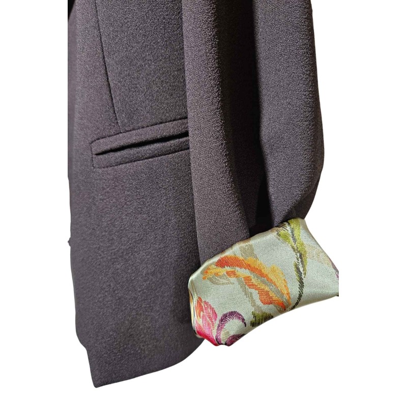 Blazer Édouard chocolat femme cintré Pako Litto