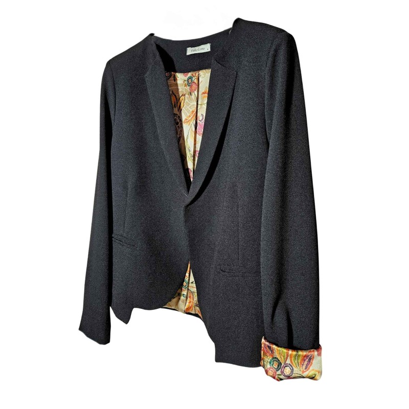 Blazer Édouard noir femme cintré Pako Litto
