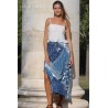 Jupe longue imprimée femme Laraethnics fluide