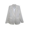 Blazer Élina écru coupe ample femme élégant PAKO LITTO