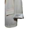 Blazer Élina écru coupe ample femme élégant PAKO LITTO