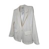 Blazer Élina écru coupe ample femme élégant PAKO LITTO