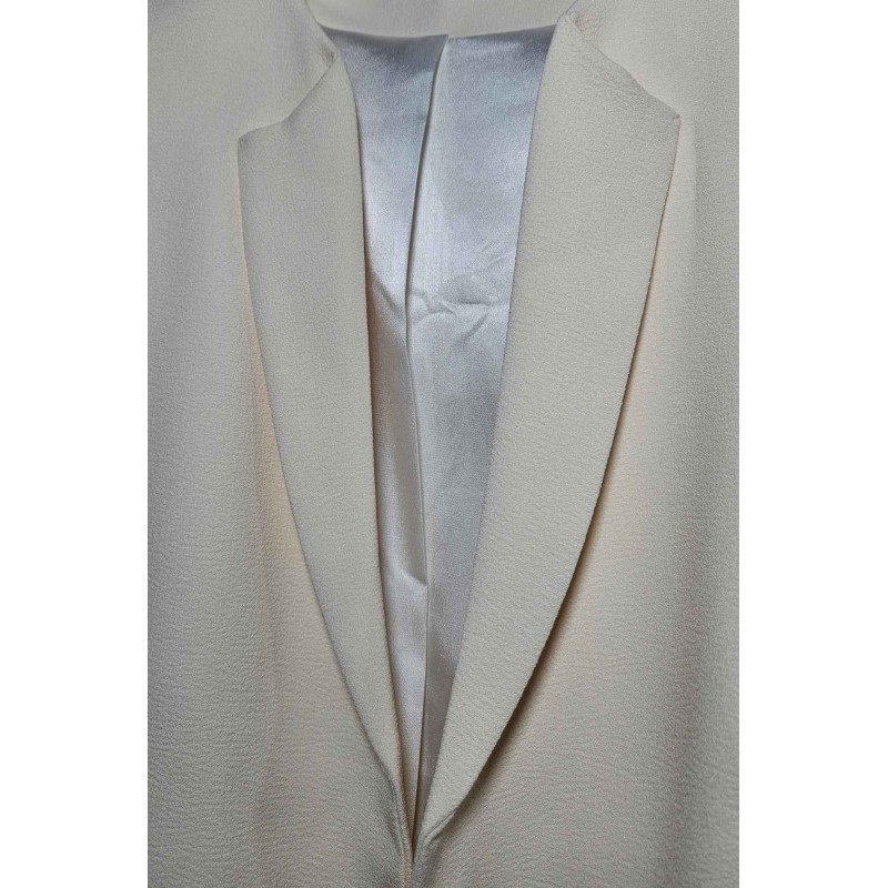 Blazer écru femme Pako Litto coupe ajustée chic