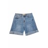 Bermuda en jean avec revers femme confortable