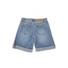 Bermuda en jean avec revers femme confortable