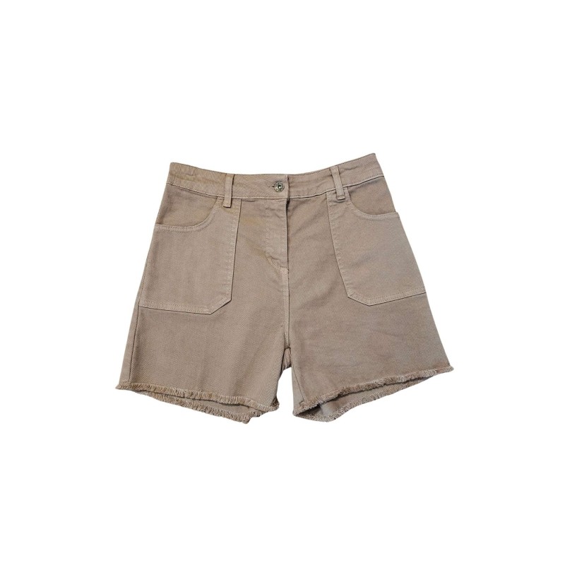 Short Faye sable femme taille haute Pako Litto