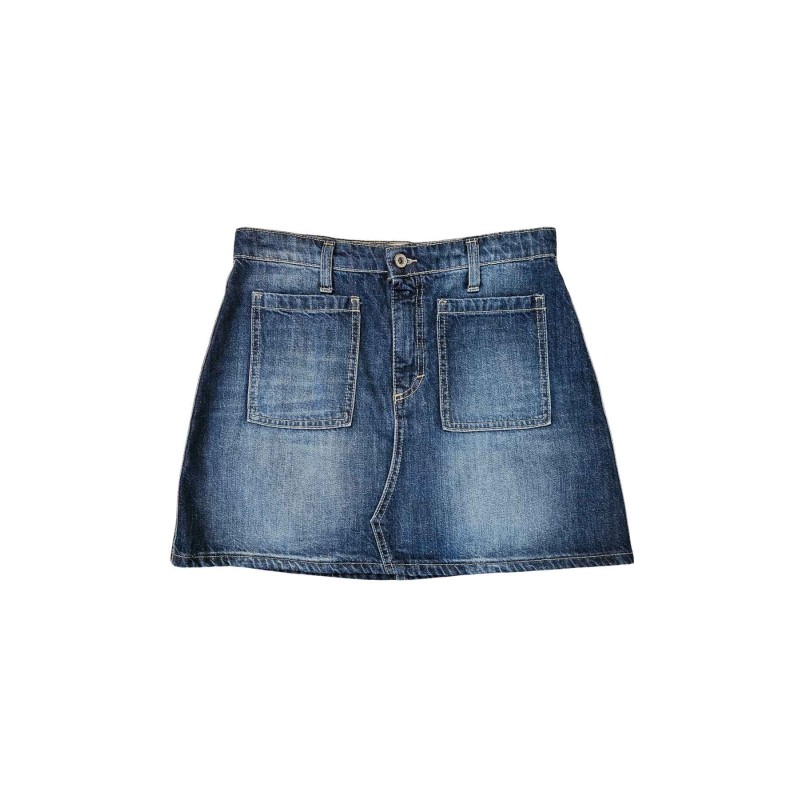 Jupe courte en jean Please femme G0LGEH0E25