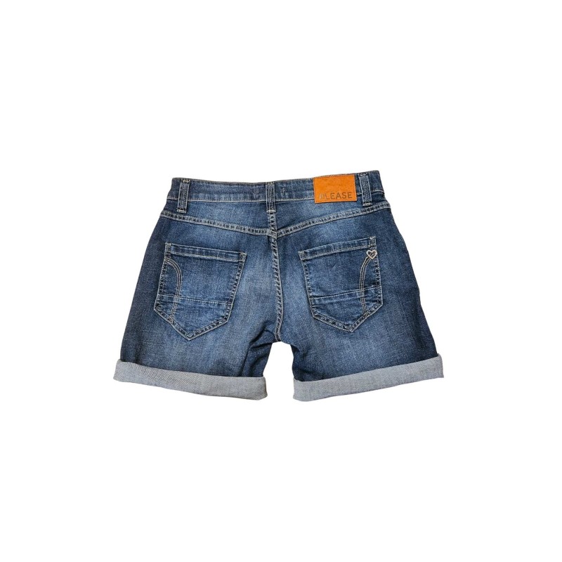 Short en jean Please femme P88ABQ2E25