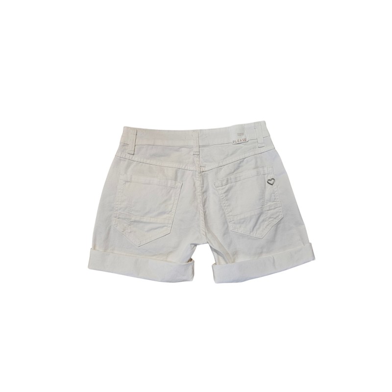 Short blanc Please femme P88ACV9N3N