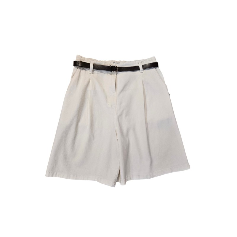 Bermuda blanc avec ceinture Please D0M4CJMCCC