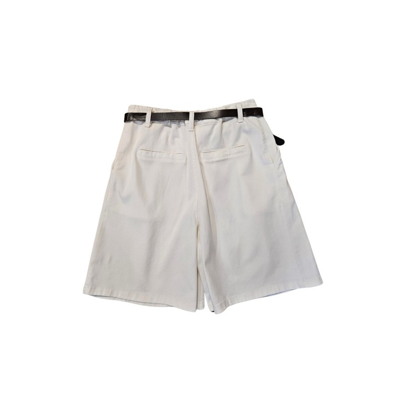 Bermuda blanc avec ceinture Please D0M4CJMCCC