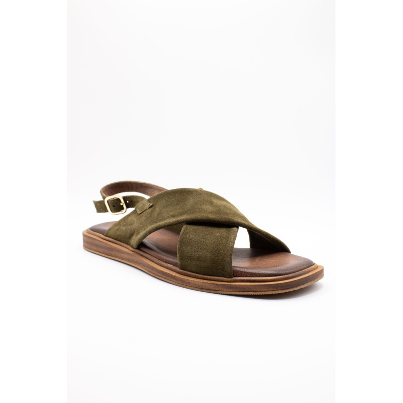 Sandales Amara kaki femme Aliwell A4505