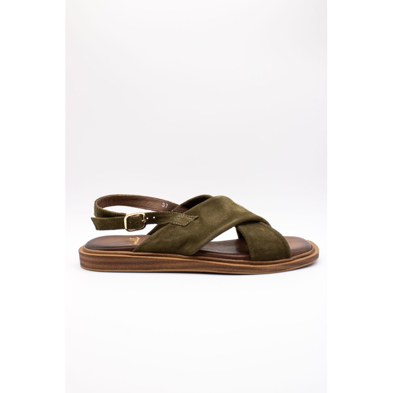 Sandales Amara kaki femme Aliwell A4505