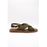 Sandales Amara kaki femme Aliwell A4505