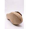 Sandales plateforme chocolat EVA FRUTOS 3794