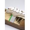 Sneakers Odélia Crickit camel et doré femme