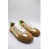 Sneakers Odélia Crickit camel et doré femme