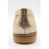 Mocassins femme dorés ALIWELL en cuir