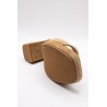 Mules à talons Candy naturel femme - Aliwell