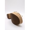 ALIWELL A123058 Sandales Talon Plateforme Beige Femme