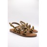 Atelier Tropézien SH-1301-25 Sandales Léopard Femme