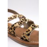 Atelier Tropézien SH-1301-25 Sandales Léopard Femme