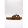 Atelier Tropézien SH-2310-25 Claquettes Camel Cuir Femme