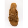 Atelier Tropézien SH-2310-25 Claquettes Camel Cuir Femme