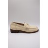 Mocassins Orlando Crickit blanc cassé femme