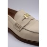 Mocassins Orlando Crickit blanc cassé femme