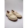 Mocassins Orlando Crickit blanc cassé femme